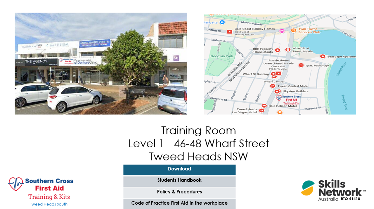 First Aid Training Location Tweed Heads