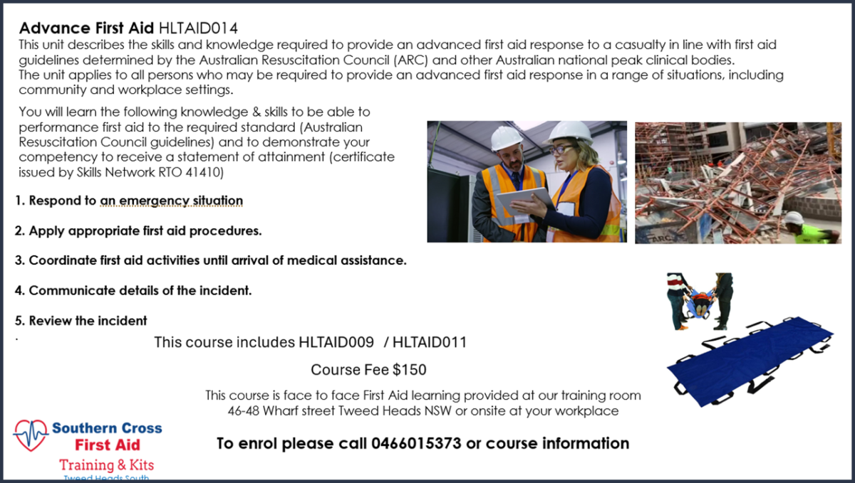 Advanced First Aid 0014
